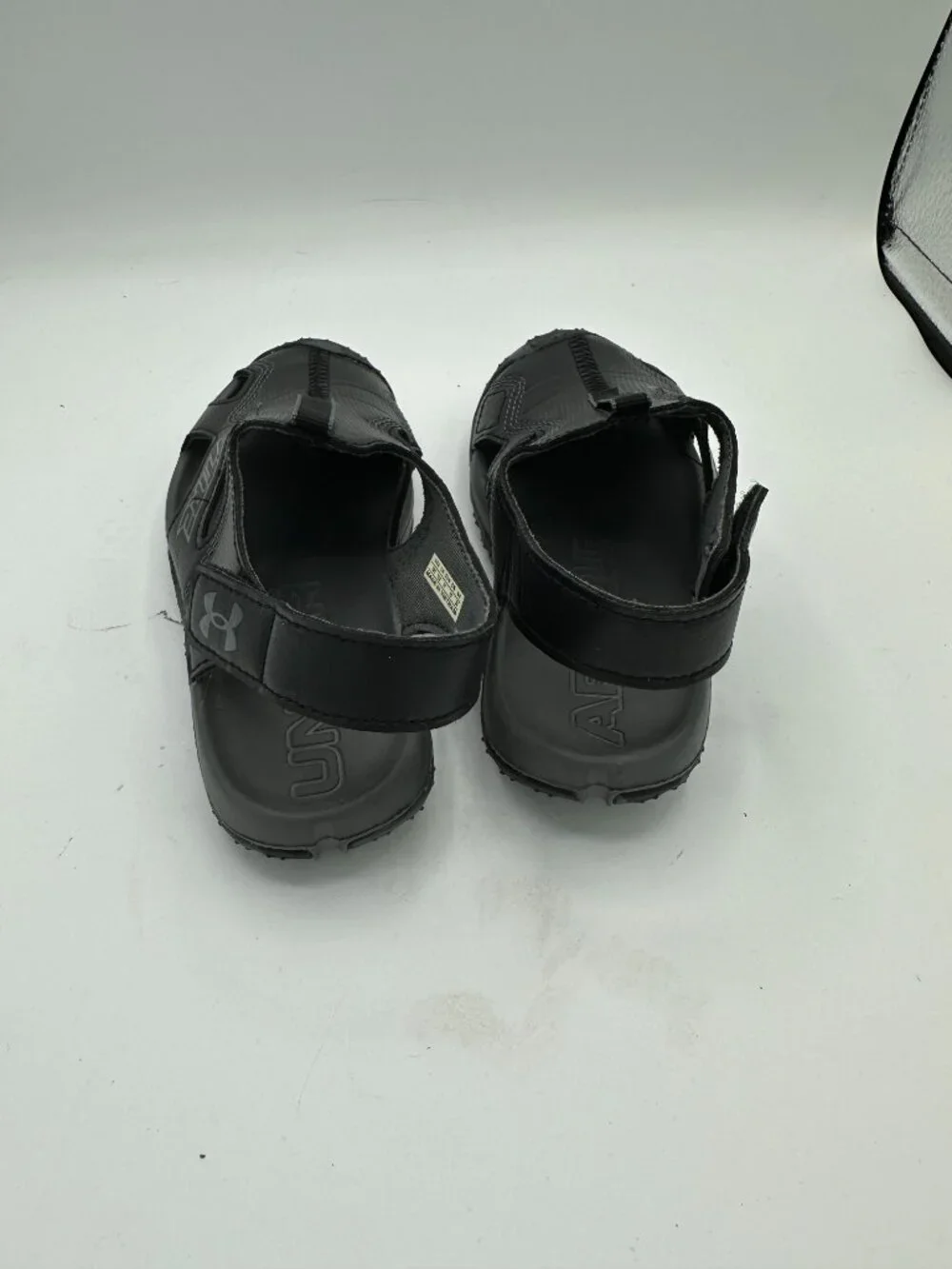 Under Armour Pre-School Fat Tire Defender Sandals Black Kids 13K